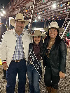 "Casal Modão - Rose e Pena Branca recepcionam a Princesa da 46ª Festa da Fogueira"