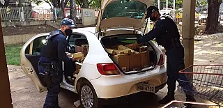 Homem é preso transportando quase 300 kg de maconha em Dourados