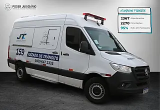Vans do Juizado de Trânsito registram mais de 2,3 mil atendimentos no 1º semestre