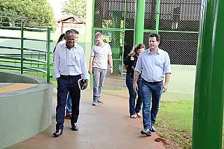 Deputado Estadual Renato Câmara visita escolas em Sidrolândia