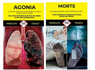 Anvisa discute atualização de imagens de alerta em embalagens de cigarro