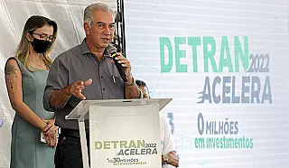 Reinaldo Azambuja autoriza R$ 30 milhões de investimentos para melhorar atendimento do Detran.