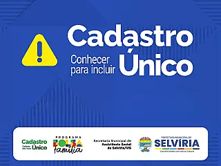 Cadastro Único suspende atendimento nesta sexta-feira em Selvíria
