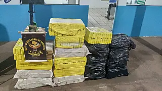 Veículo com quase meia tonelada de maconha foi apreendido pelo DOF