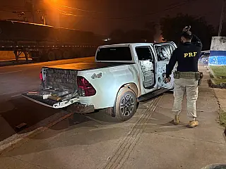 PRF apreende 1,6 tonelada de maconha após perseguição na BR-060 em Sidrolândia