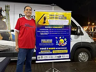 Expogrande tem ação educativa contra cigarros eletrônicos e mobiliza jovens