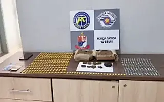 Força Tática prende homem com ecstasy, maconha e haxixe em rodoviária de Santa Fé do Sul