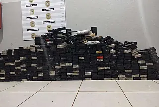 Polícia Civil apreende mais de 700 tabletes de maconha em residência