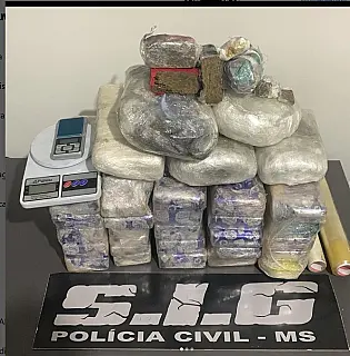 Polícia Civil de Aparecida do Taboado desarticula ponto de tráfico e prende casal em flagrante