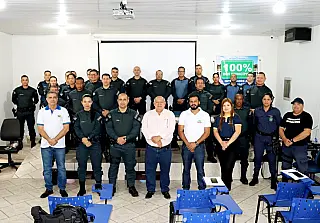 Policiais e agentes concluem curso de atualização em fiscalização de trânsito em Paranaíba