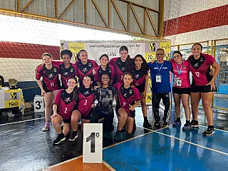 Aparecida do Taboado é campeã de Handebol na categoria mirim