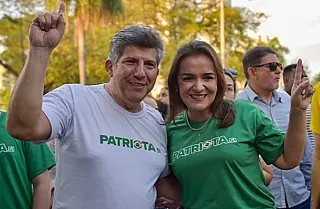 Riedel recebe apoio no 2º turno da Prefeita Adriane Lopes e do PATRIOTA