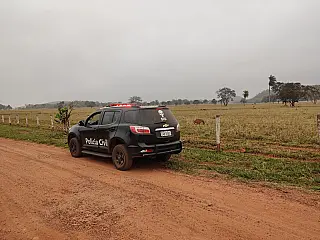 Ladrões estão invadindo fazenda em motos na região