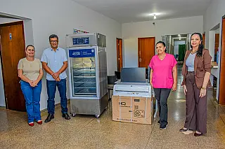 Selvíria recebe kits para reforçar salas de vacinação das unidades de saúde