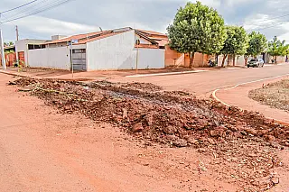 Obras de drenagem urbana avançam em diversos pontos de Selvíria