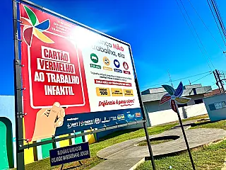Aparecida do Taboado reforça campanha contra o trabalho infantil