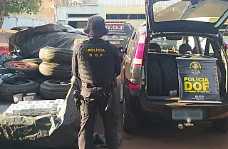 Veículos que seguiam para Dourados com produtos ilegais foram apreendidos pelo DOF