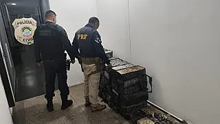 Apreensão de 649 Kg de Cocaína em Dois Irmãos do Buriti (MS)