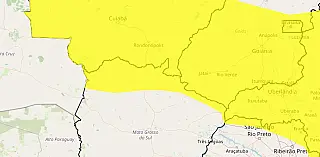 INMET alerta para risco de tempestades e ventos para as regiões Norte e Leste
