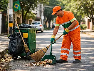 Dia do Gari: homenagem a quem mantém a cidade limpa