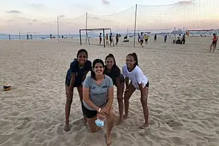Atletas de MS disputam a 2ª etapa do circuito brasileiro de vôlei de praia no Rio de Janeiro