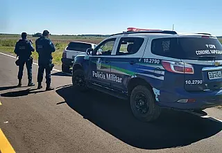 Polícia Militar prende condutor que transportava maconha e tentou fugir ao ver bloqueio policial
