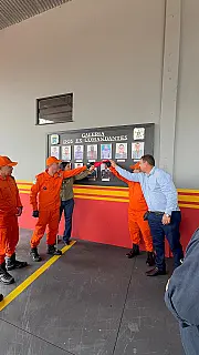 Passagem de comando do 2º Subgrupamento dos Bombeiros Militar de Ivinhema