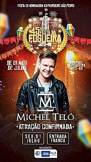Jateí em festa com a 45ª edição da famosa Queima da Fogueira