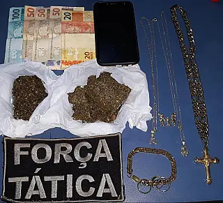 Nova Andradina - Polícia Militar prende traficante de drogas