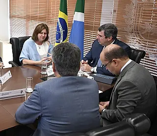 Governador recebe embaixadora da República Tcheca e discute cooperação em MS