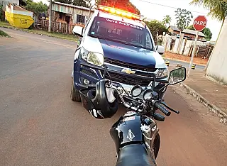 Nova Andradina - Polícia Militar realiza operação e apreende motocicletas com excesso de ruídos