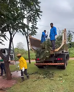 Temporal provoca estragos e destelha casas em Amandina