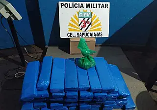 Traficante morre ao capotar carro lotado de maconha em rodovia de MS