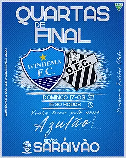 Emoção em Campo: Ivinhema FC e Azulão do Vale Duelam pelas Quartas de Finais