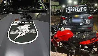 Suspeitos de homicídio são presos com moto furtada e pistola em Campo Grande