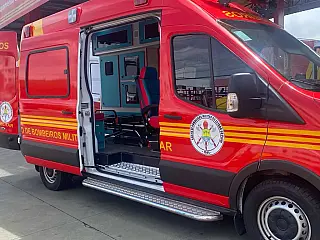Pintor sofre choque elétrico durante trabalho em prédio em reforma em Paranaíba