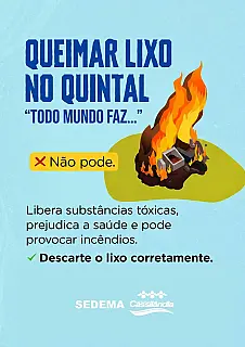 Prefeitura de Cassilândia intensifica campanha de conscientização ambiental