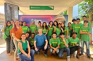 Estudantes da REE de Caarapó participam do "Mundo Senai", em Dourados