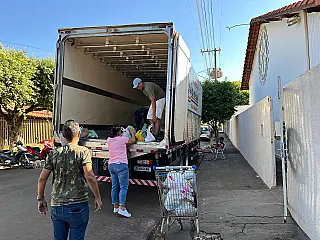 Taboadão Solidário arrecada 2,5 toneladas de alimentos em Aparecida do Taboado