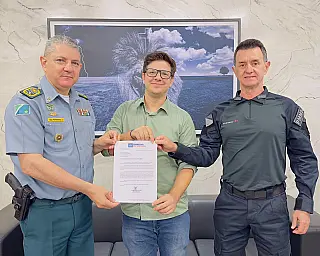 Prefeito José Natan busca reforço para a segurança pública