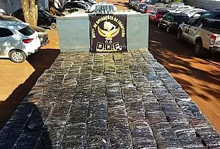 Polícia apreende mais de 6t de maconha em "rota do tráfico e contrabando"