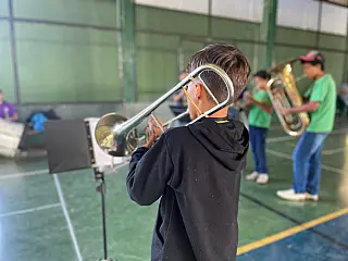 Banda Marcial Municipal de Aparecida do Taboado retoma atividades
