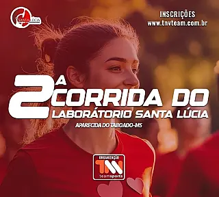 Inscrições abertas para a 2ª Corrida do laboratório Santa Lúcia