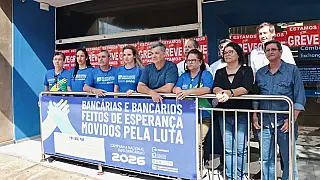 Greve da Caixa chegou ao 11º dia e categoria vota proposta