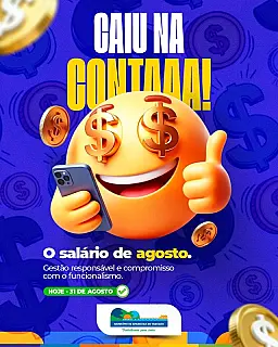 Prefeitura de Aparecida do Taboado paga salários de agosto em dia