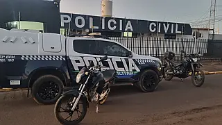 Mulher é presa após furtar motocicleta e carteira em Aparecida do Taboado