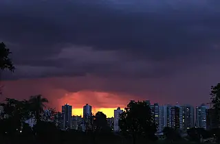 Domingo de sol e nebulosidade tem maior probabilidade de chuvas que dias anteriores