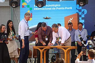 Parque tecnológico na fronteira aposta em inovação e startups em Ponta Porã