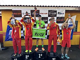 Atleta de Paranaíba quebra recorde na Fire Run em Aparecida do Taboado