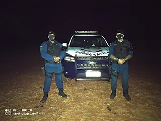 A Polícia Militar intensifica rondas em pontos vulneráveis